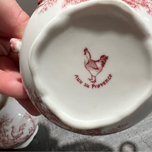 Aux au Provence tea set Red - Picture 8 of 12
